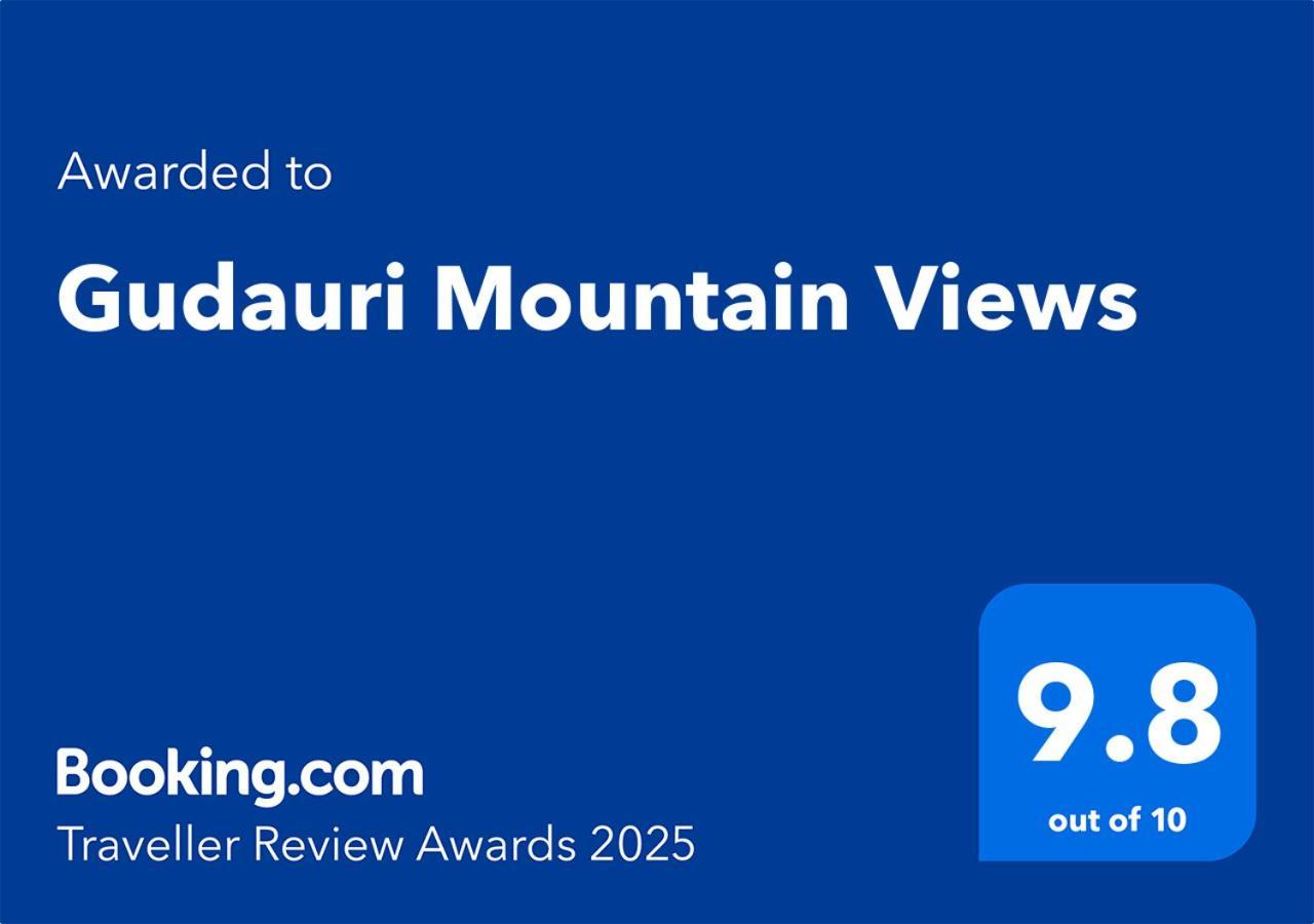 Gudauri Mountain Views Daire Dış mekan fotoğraf